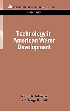 portada technology in american water development (en Inglés)
