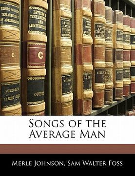 portada songs of the average man (en Inglés)