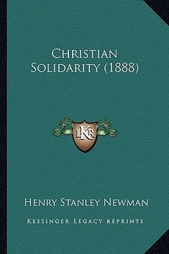 portada christian solidarity (1888) (en Inglés)