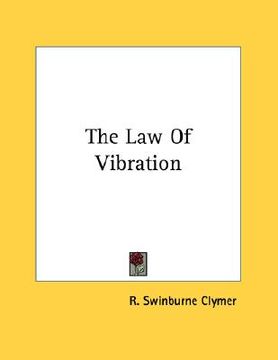 portada the law of vibration (en Inglés)