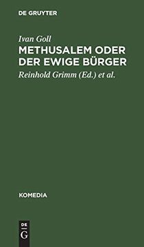 portada Methusalem Oder der Ewige Bürger (in German)