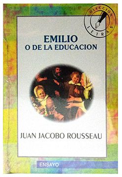 portada Emilio O De La Educacion Cometa - J. J Rousseau - libro físico (in Spanish)