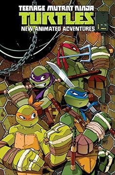 portada Teenage Mutant Ninja Turtles: New Animated Adventures Omnibus Volume 1 