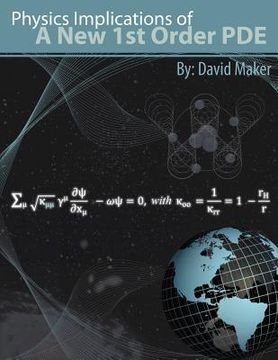 portada physics implications of a new 1st order pde (in English)