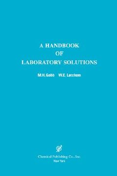 portada a handbook of laboratory solutions (en Inglés)