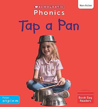 portada Scholastic Phonics for Little Wandle: Tap a pan (Set 1). Decodable Phonic Reader for Ages 4-6. Letters and Sounds Revised - Phase 2 (Phonics Book bag Readers Non-Fiction)