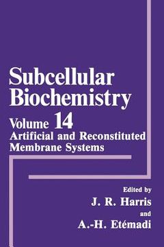 portada Artificial and Reconstituted Membrane Systems (in English)