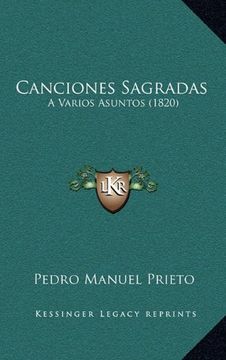 portada Canciones Sagradas: A Varios Asuntos (1820)