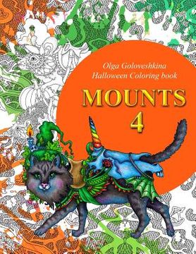 portada Mounts 4: Halloween coloring book (en Inglés)