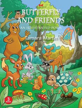 portada Butterfly and Friends: An Illustrated Poem (en Inglés)