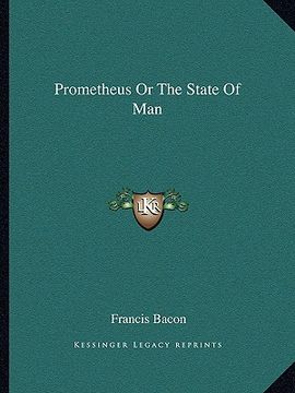 portada prometheus or the state of man (in English)