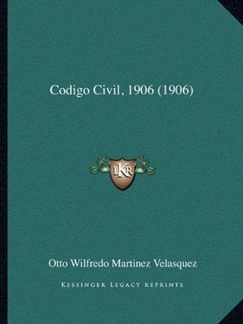 portada Codigo Civil, 1906 (1906)