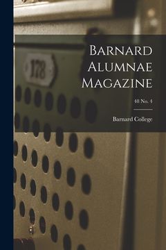 portada Barnard Alumnae Magazine; 48 No. 4 (en Inglés)
