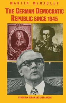 portada The German Democratic Republic Since 1945 (en Inglés)