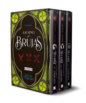 portada Estuche Trilogia Asesino de Brujas (in Spanish)
