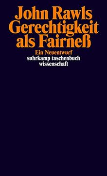 portada Gerechtigkeit als Fairneß: Ein Neuentwurf (Suhrkamp Taschenbuch Wissenschaft) (in German)
