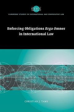 portada Enforcing Obligations Erga Omnes in International law (Cambridge Studies in International and Comparative Law) (in English)