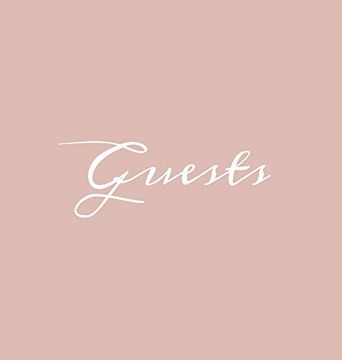 portada Guests Hardcover Guest Book: Blush Pink Guestbook Blank no Lines 64 Pages Keepsake Memory Book Sign in Registry for Visitors Comments Wedding Birthday Anniversary Christening Engagement Party Holiday (en Inglés)