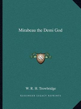 portada mirabeau the demi god (in English)