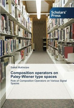 portada Composition Operators on Paley-Wiener Type Spaces