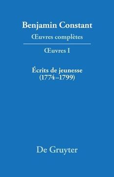 portada ecrits de jeunesse (1774-1799) (en Inglés)