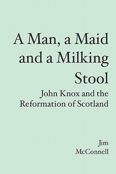 portada a man, a maid and a milking stool