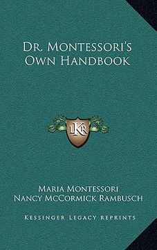 portada dr. montessori's own handbook (en Inglés)