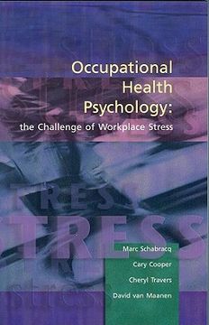 portada occupational health psychology: the challenge of workplace stress (en Inglés)