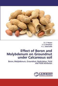 portada Effect of Boron and Molybdenum on Groundnut under Calcareous soil (en Inglés)