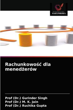 portada Rachunkowośc dla menedżerów (in Polaco)
