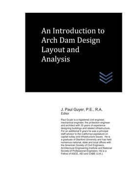 portada An Introduction to Arch Dam Design Layout and Analysis (en Inglés)