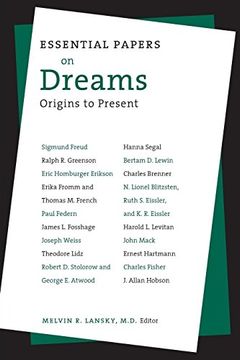 portada Essential Papers on Dreams (Essential Papers on Psychoanalysis) (in English)