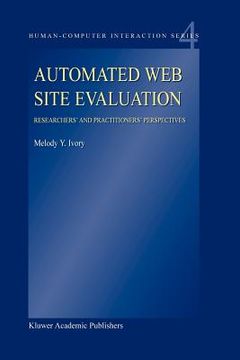 portada automated web site evaluation: researchers' and practitioners' perspectives