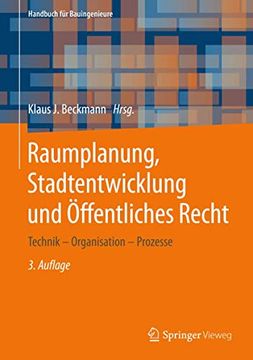 portada Raumplanung, Stadtentwicklung und Öffentliches Recht: Technik – Organisation – Prozesse (in German)