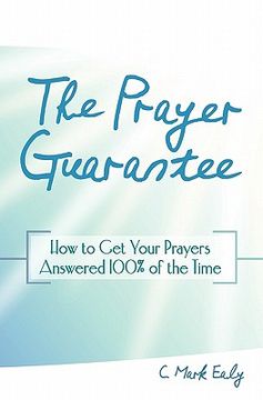 portada the prayer guarantee (en Inglés)