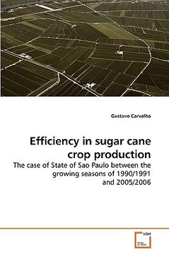 portada efficiency in sugar cane crop production (en Inglés)