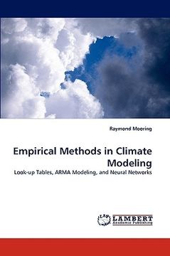 portada empirical methods in climate modeling (in English)