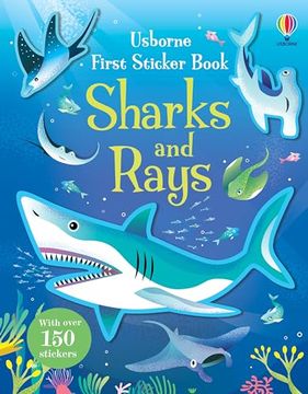 portada First Sticker Book Sharks and Rays (en Inglés)