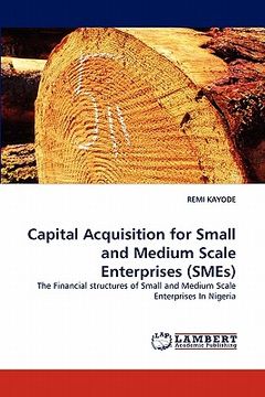 portada capital acquisition for small and medium scale enterprises (smes) (en Inglés)