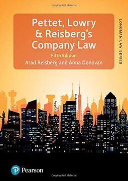 portada Pettet & Lowry's Company Law: Company law & Corporate Finance (Longman law Series) (en Inglés)