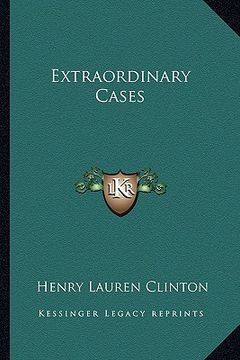 portada extraordinary cases (in English)