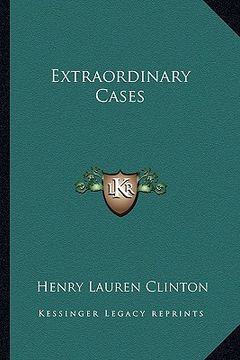 portada extraordinary cases (en Inglés)