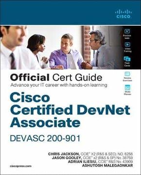 portada Cisco Certified Devnet Associate Devasc 200-901 Official Cert Guide (in English)