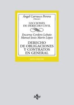 portada Derechos de Obligaciones y Contratos en General (in Spanish)
