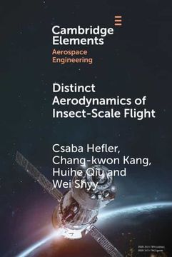 portada Distinct Aerodynamics of Insect-Scale Flight (Elements in Aerospace Engineering) (en Inglés)
