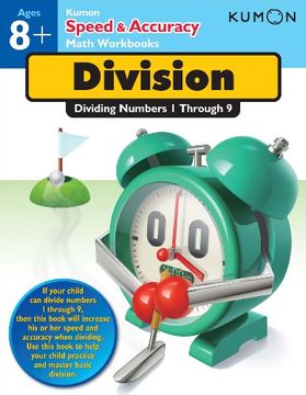 portada Speed & Accuracy: Dividing Numbers 1-9 (Kumon Speed & Accuracy Workbooks) (in English)