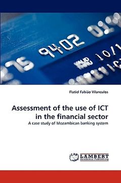 portada assessment of the use of ict in the financial sector (en Inglés)