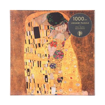 portada Klimt, the Kiss (Special Editions) 1000 Piece Jigsaw Puzzle: 1000 Pieces (en Inglés)