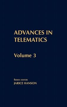 portada advances in telematics, volume 3: emerging information technologies (en Inglés)