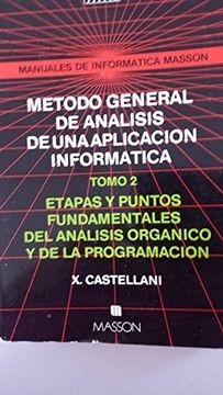 portada Metodo General de Analisis de una Aplicacion Informatica (Tomo 2)
